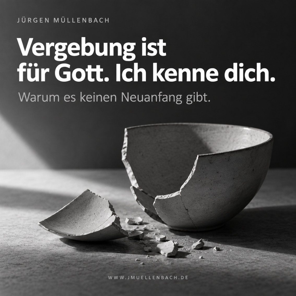 Cover des Essays Vergebung ist für Gott. Ich kenne dich.