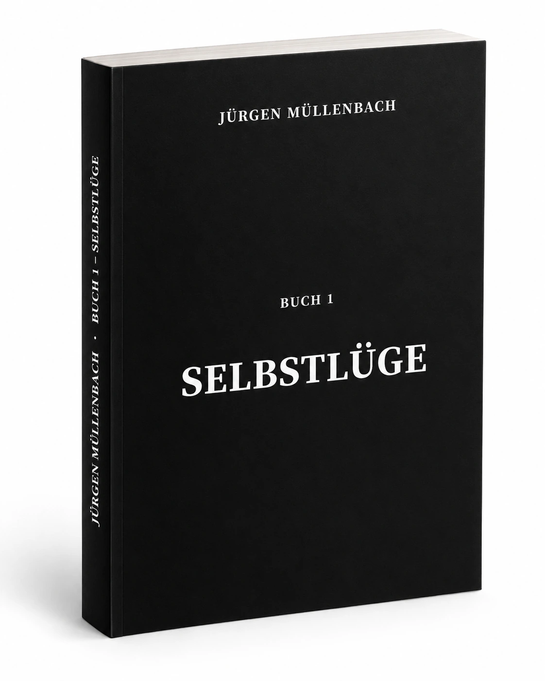 Mockup von BUCH 1 – SELBSTLÜGE von Jürgen Müllenbach